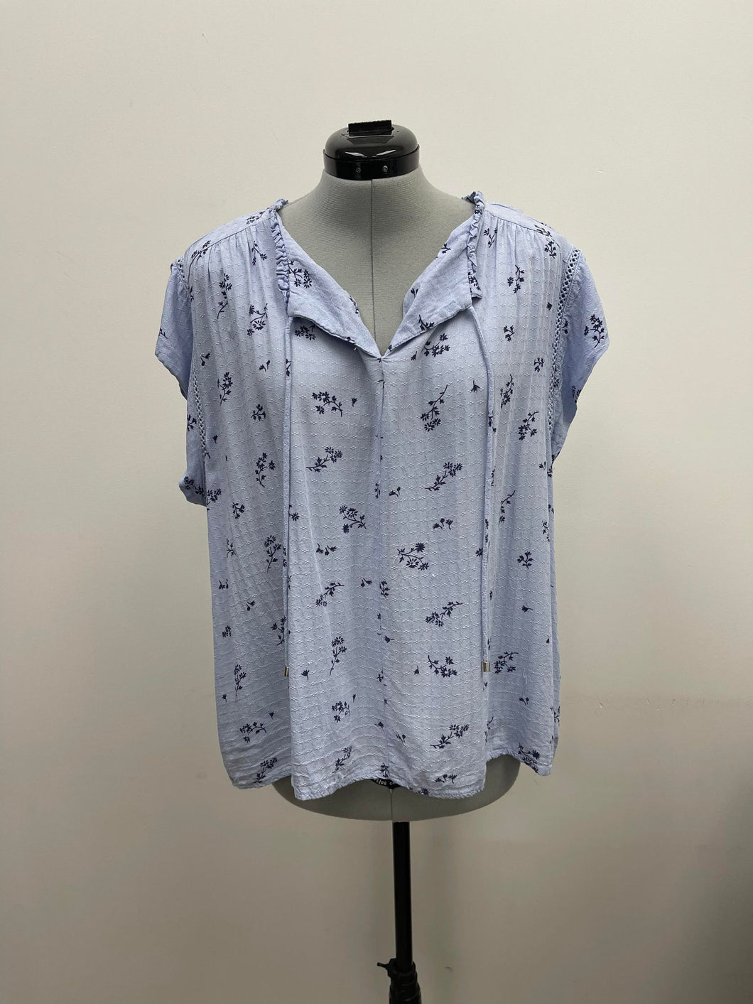 Women's Buffalo Short Sleeve Top, Plus