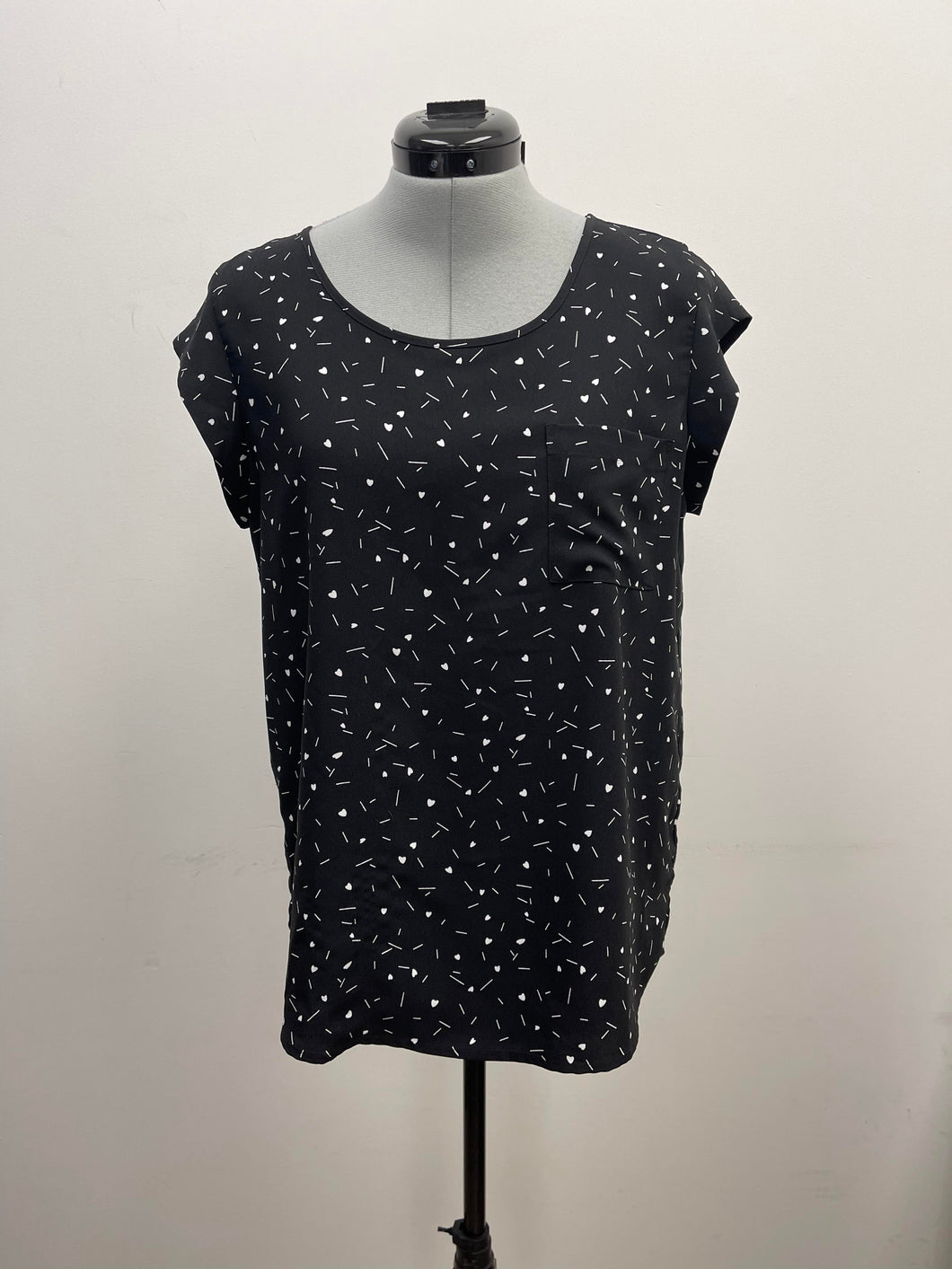 Women's Dalia Short Sleeve Top, Small