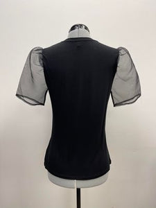 Women's Le Chateau Short Sleeve Blouse, Medium
