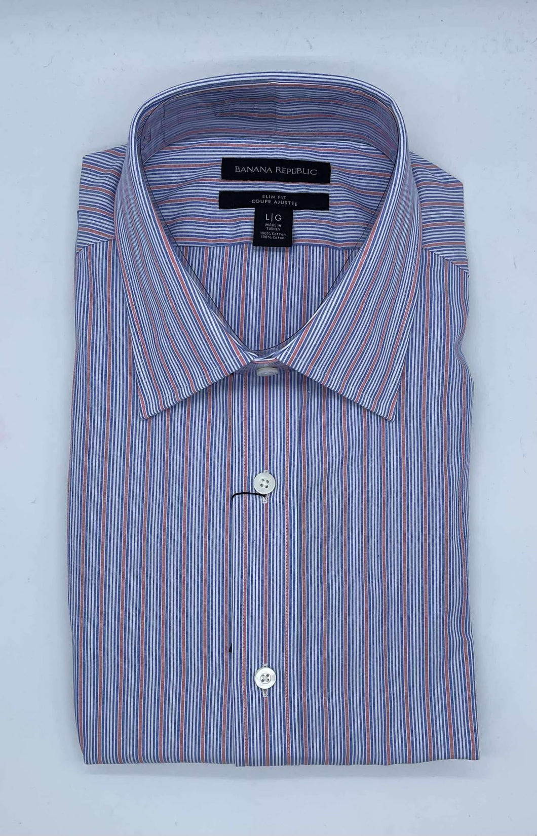 Men's Banana Republic Long Sleeve Shirt, Large