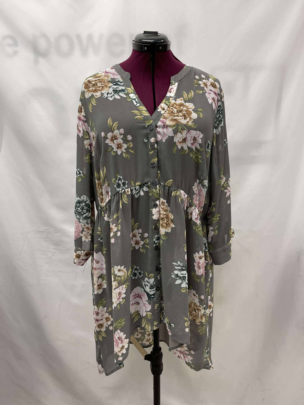 Women's Long Sleeve Blouse, 2