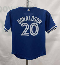 Load image into Gallery viewer, Children&#39;s Majestic Short Sleeve Blue Jays Jersey, 4T
