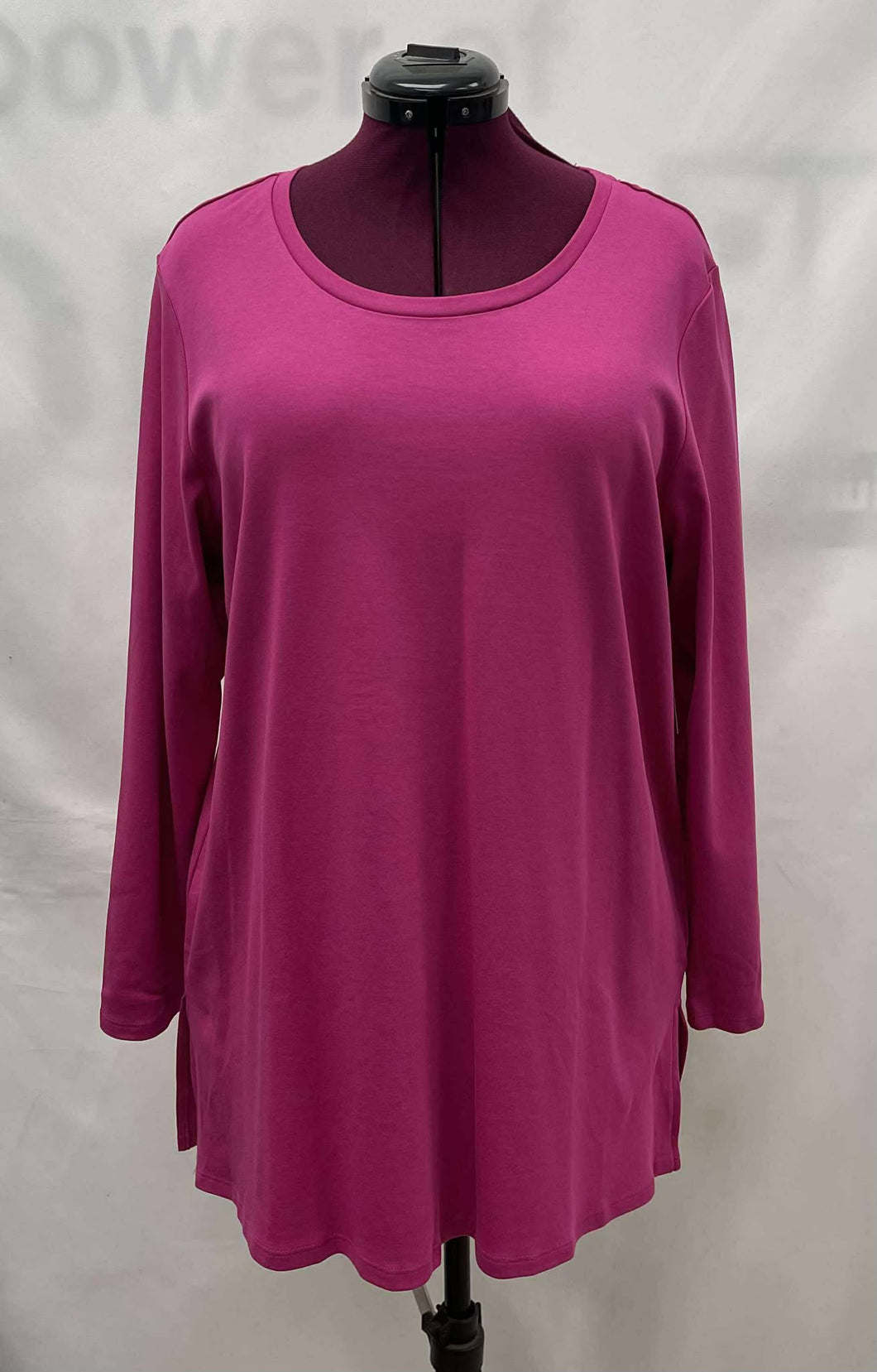 Women's Isaac Mizrahi Long Sleeve Top, Extra Large