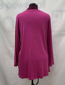 Women's Isaac Mizrahi Long Sleeve Top, Extra Large