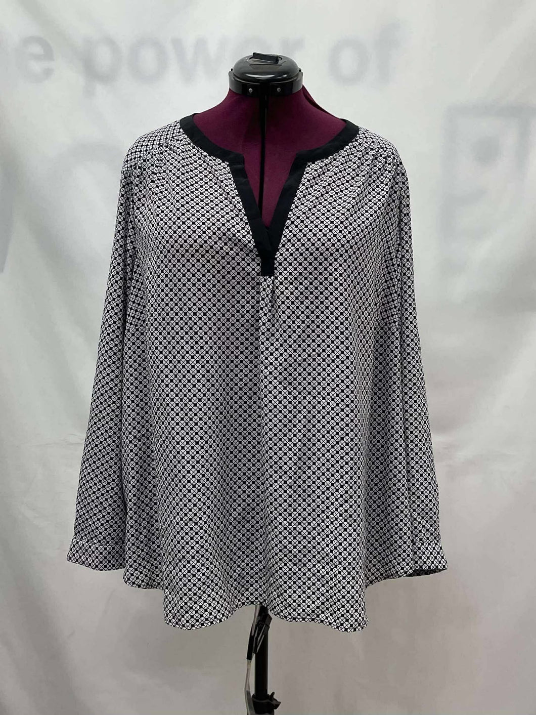 Women's Dalia Long Sleeve Top, 2X