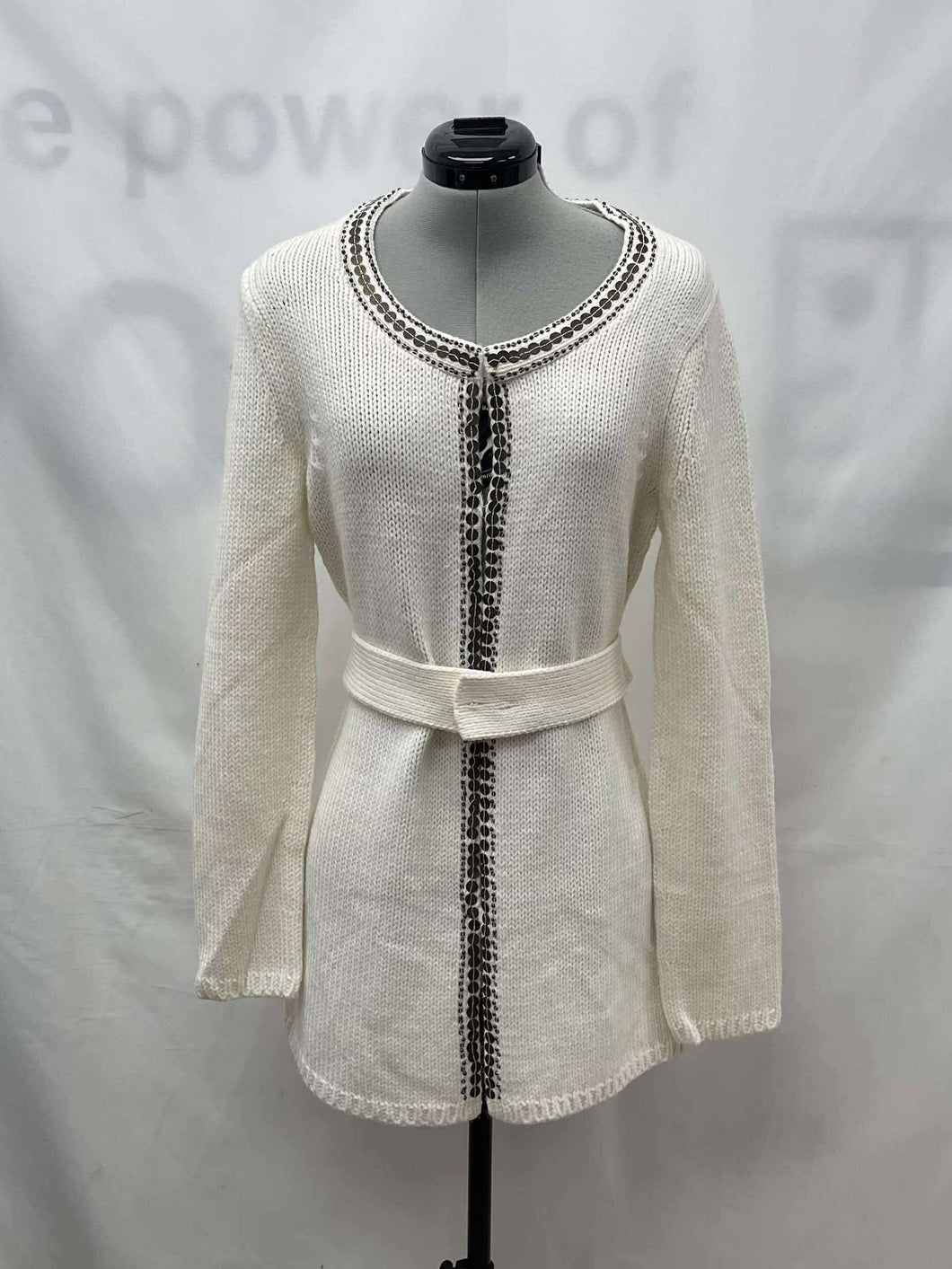Women's 'Vocabulary' Long Sleeve Cardigan, Medium