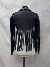 Load image into Gallery viewer, Women&#39;s Kate Moss Leather Jacket, Small
