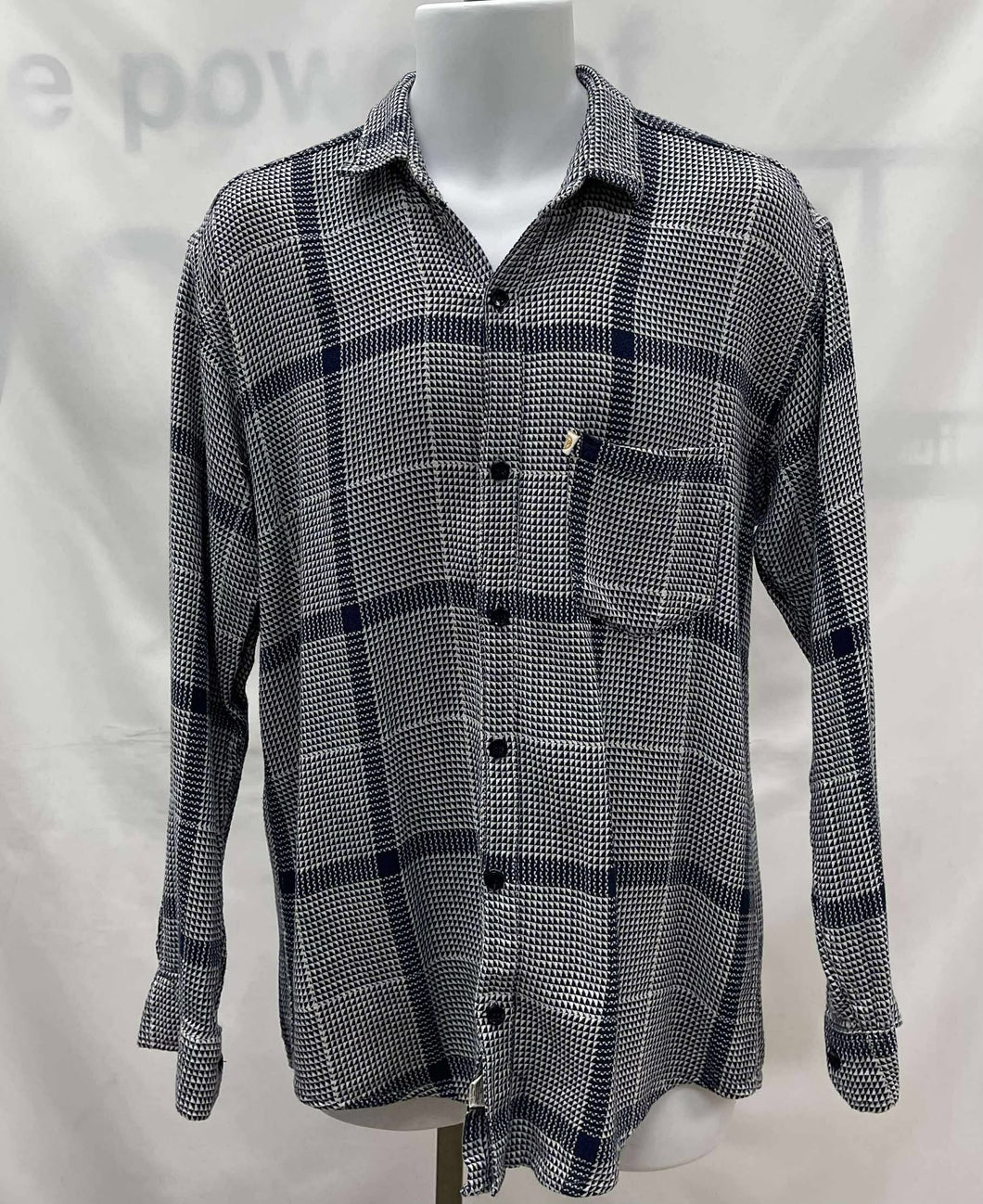 Men's Versace Long Sleeve Shirt, Large