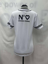 Load image into Gallery viewer, Women's Crooks &amp; Castle Short Sleeve Jersey, Medium
