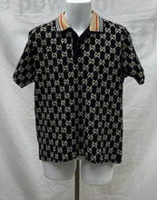 Load image into Gallery viewer, Men's Gucci Short Sleeve Shirt, Extra Large
