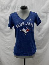 Load image into Gallery viewer, Women's Nike Blue Jays Short Sleeve Shirt, Small
