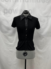 Load image into Gallery viewer, Women's Dolce &amp; Gabbana Shor Sleeve Shirt, Medium
