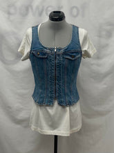 Load image into Gallery viewer, Women's Paris Blues Denim Vest
