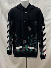 Load image into Gallery viewer, Men's Off-White Long Sleeve Hoodie, Large
