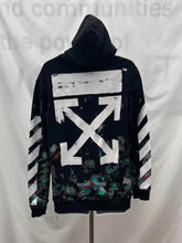 Load image into Gallery viewer, Men's Off-White Long Sleeve Hoodie, Large
