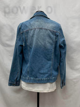 Load image into Gallery viewer, Women's Blue Steel Denim Jacket, Large
